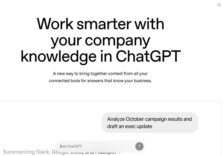 ChatGPTがまた進化、社内のあらゆる情報が検索不要に…リスクは？便利な使い方は？