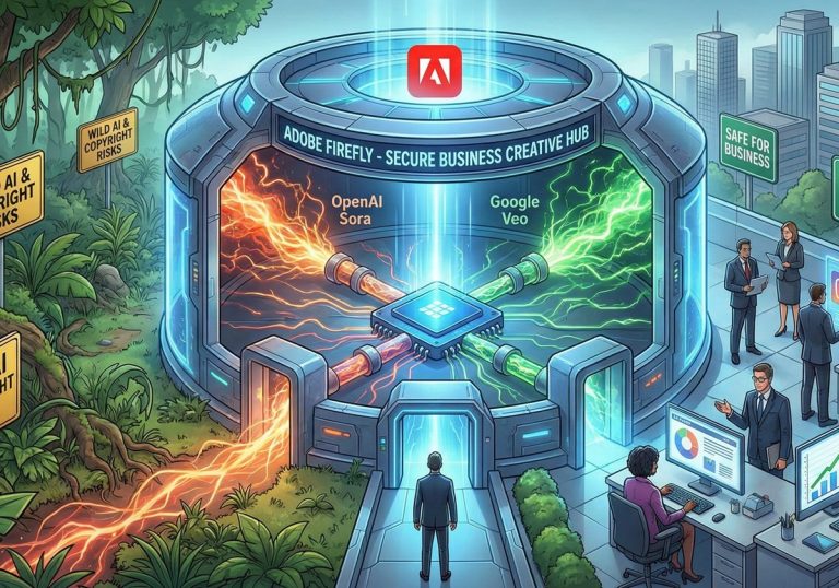 生成AI戦争、真の勝者はアドビか…OpenAIとグーグルすら下請け、「Firefly」の戦略