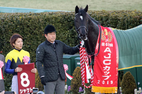 鞍上の石橋騎手はフィエールマンの元主戦騎手：「元主戦」石橋脩 | GJ