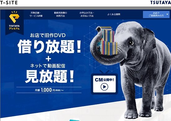 TSUTAYA、千円で10万作見放題サービスが「意外に好評」なワケの画像1