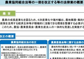 全国の農業に「大変な事態」到来の危険　机上の空論＆現実無視の農業改革