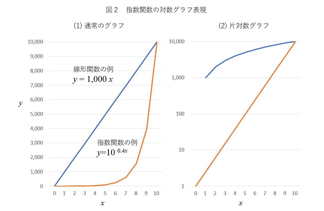 指数 関数 的 と は