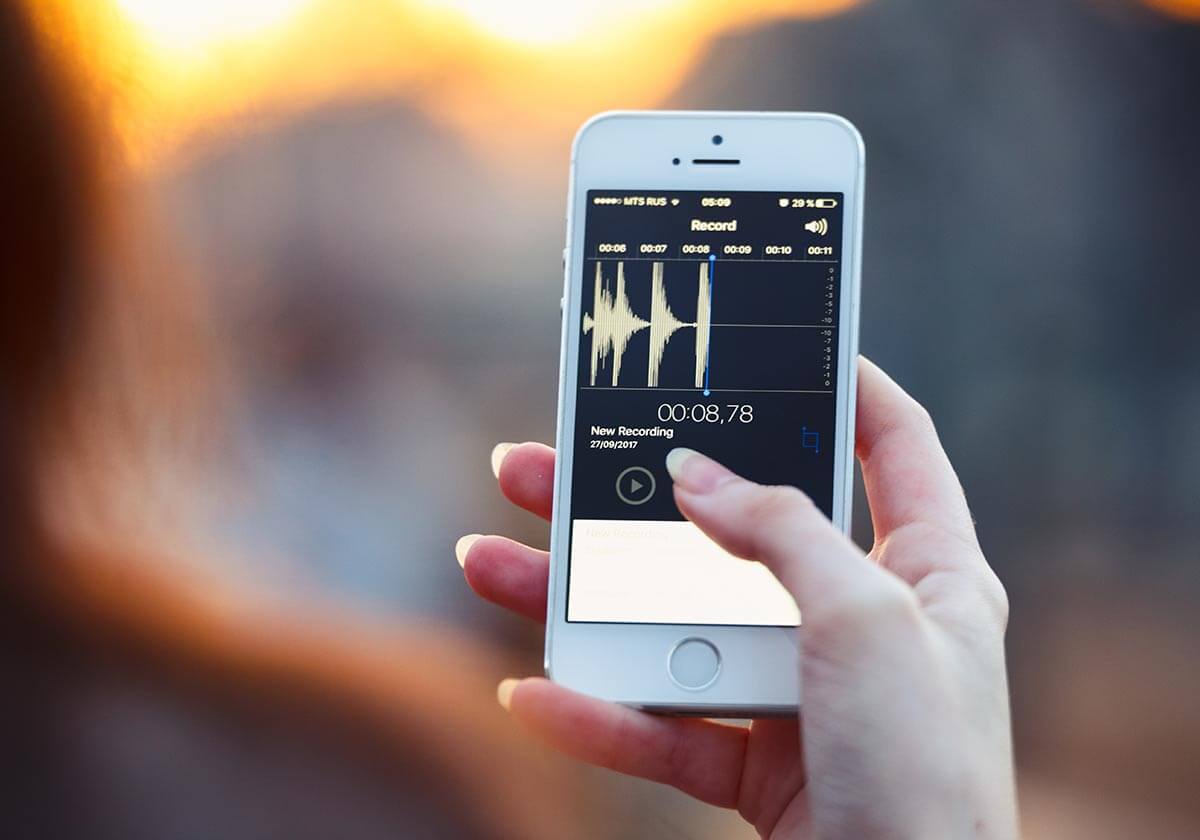 Iphoneで自動録音アプリを使って操作せずに録音する方法