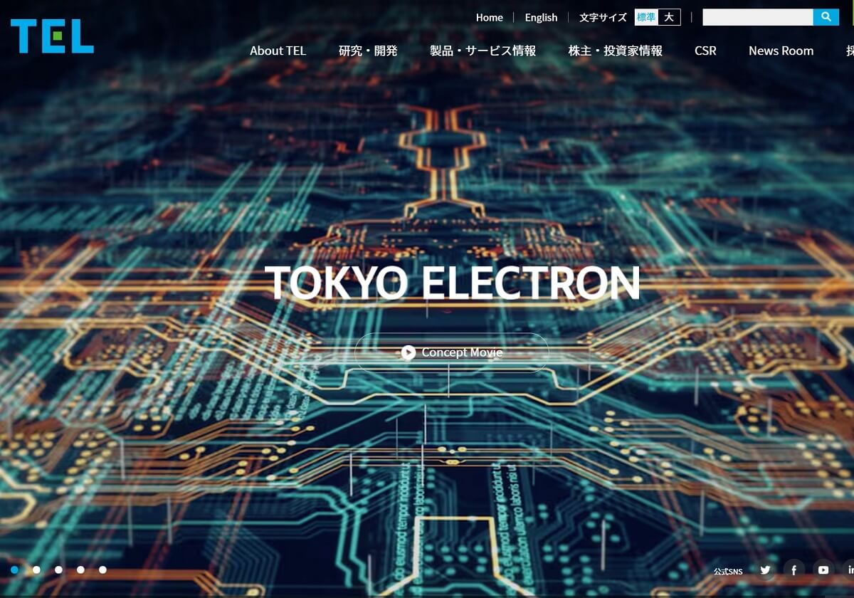 東京エレクトロンの時代到来、日本経済の牽引役に世界の半導体産業を支える重要企業