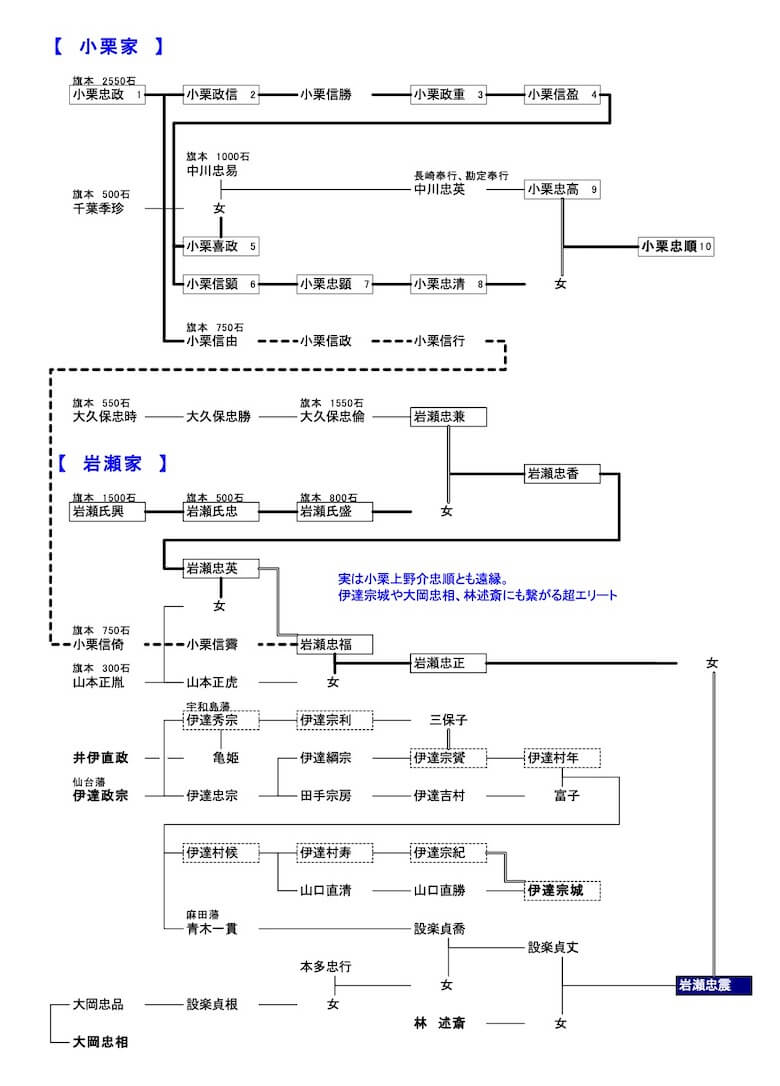 外国奉行 岩瀬忠震のご先祖は 誰だそれ 状態 でも本当は伊達政宗にも連なる秀才 晴天を衝け 幕閣たちのご先祖様 ビジネスジャーナル