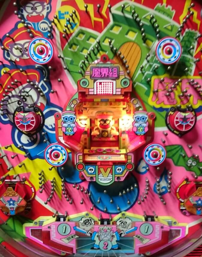 平成元年を代表するハネモノ 大ヒット映画をモチーフにした名作 レトロパチンコ 魔界組 編 パチマックス