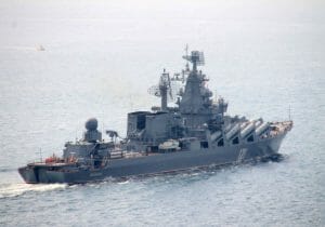 ロシア軍・黒海の旗艦が沈没、ウクライナが攻撃？衝撃的写真が拡散、真偽めぐり物議