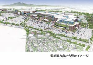 取手市に東京ディズニーランドよりも大きなイオンモール開業？住宅街や警察署も