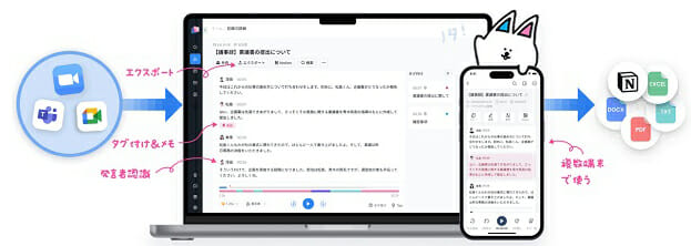 仕事はもっと効率化できる！個人・企業向けAI文字起こしサービス「Notta（ノッタ）」の画像1