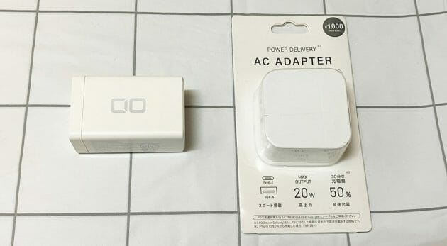 3コインズの急速充電ACアダプターは価格差5倍以上のCIOよりも充電スピードが速い？