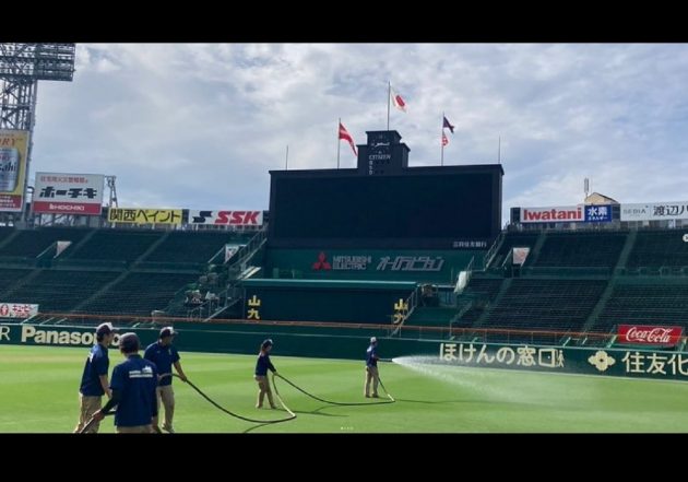 甲子園で話題の阪神園芸、神整備の裏側…水没状態から30分弱で完全復旧のスゴ技