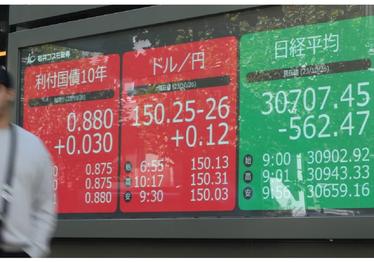 円安、再び１５０円台＝東京市場で１年ぶりの画像1