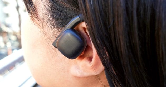 ゲオで3,278円の格安「骨伝導イヤホン」を実際に使ってみた！− 音漏れは大丈夫？