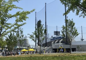 阪神の尼崎・二軍球場、なぜゼロカーボンで脱炭素？阪神電鉄と久米設計の決断