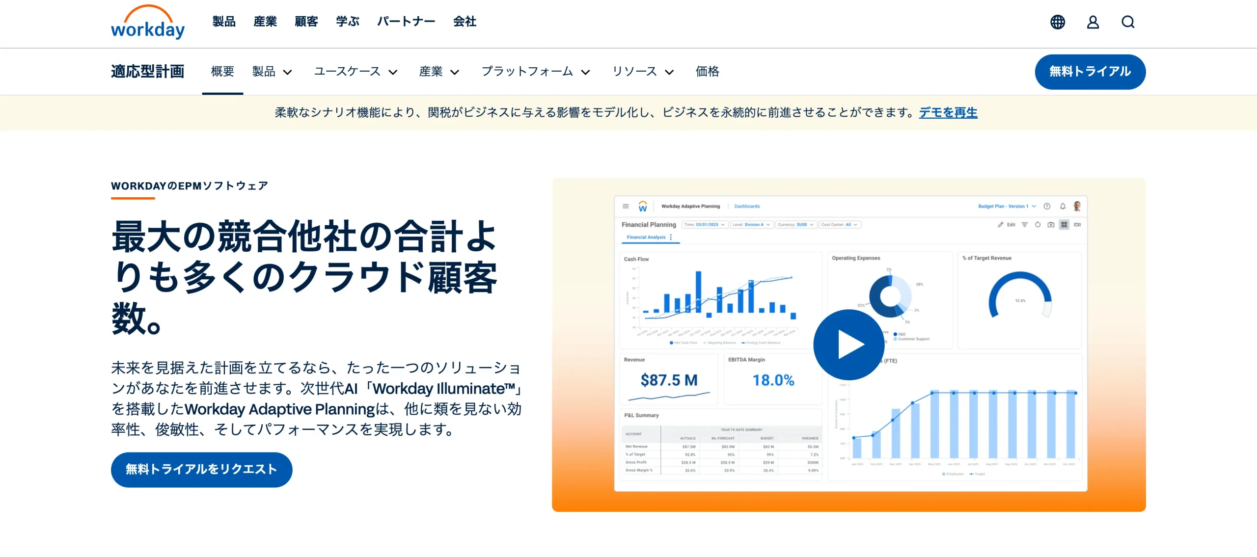 Workday Adaptive Planning
