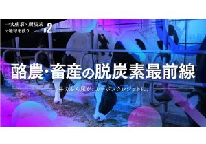【一次産業×脱炭素で地球を救う #2】牛のふん尿が、カーボンクレジットに。酪農・畜産の脱炭素最前線