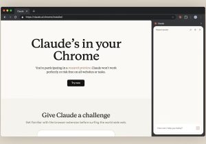 AIがブラウザを動かす時代へ…ChromeとClaudeのタッグがもたらす変革