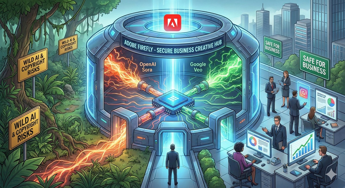 生成AI戦争、真の勝者はアドビか…OpenAIとグーグルすら下請け、「Firefly」の戦略の画像1