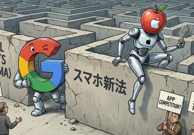 アップル＆グーグル、スマホ新法を「実質無効化」する巧妙な罠…アプリ事業者が陥る「自由化の地獄」