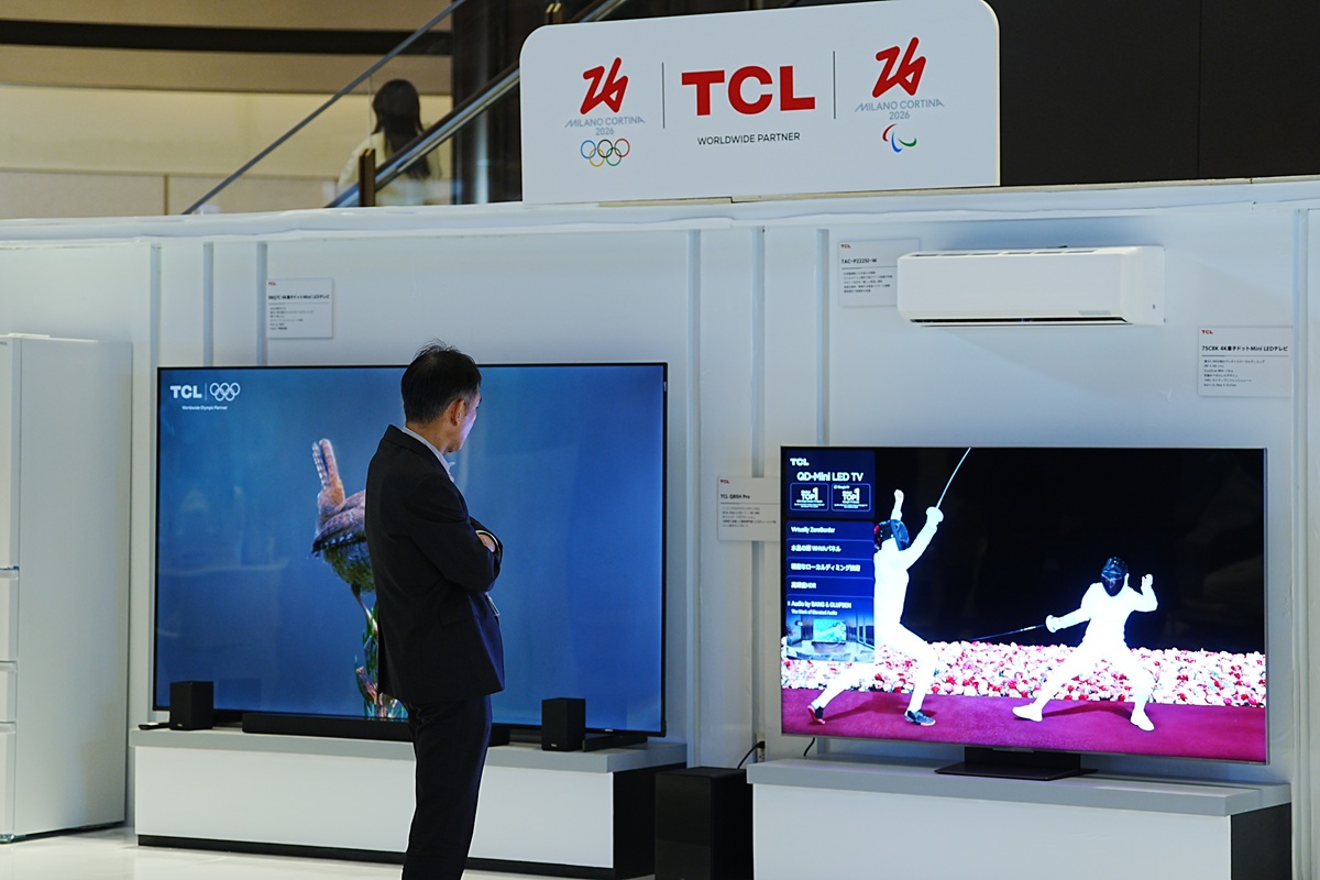 【現地レポート】東京ミッドタウン日比谷に巨大ガチャ出現…TCL「冬季五輪」を起点に日本市場攻略の勝算の画像4
