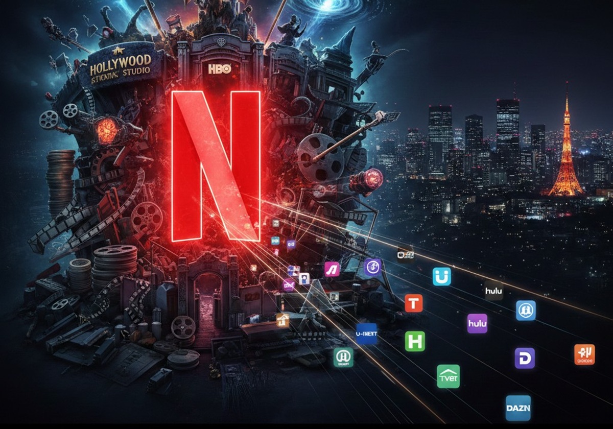 配信業界大再編か…ネトフリのワーナー買収観測、U-NEXTら日本配信は連合か淘汰かの画像1