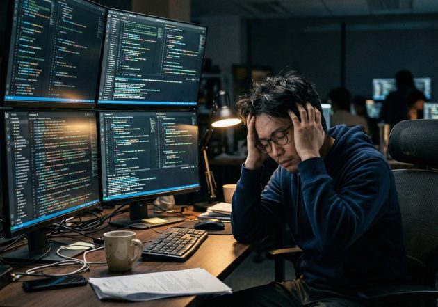 AI導入でエンジニアが過労に？Claude CodeとCopilotが現場を疲弊させる皮肉
