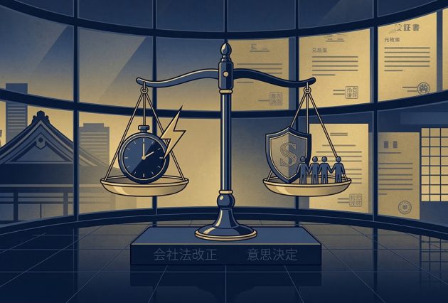 日本企業の致命的な「意思決定の遅さ」が変わる？会社法「みなし決議」緩和の衝撃