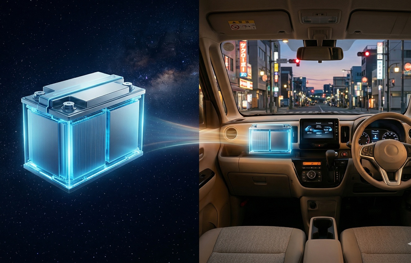 スズキ、全固体電池へ参入の勝算…「宇宙品質」の蓄電技術を軽自動車へ転用の画像1