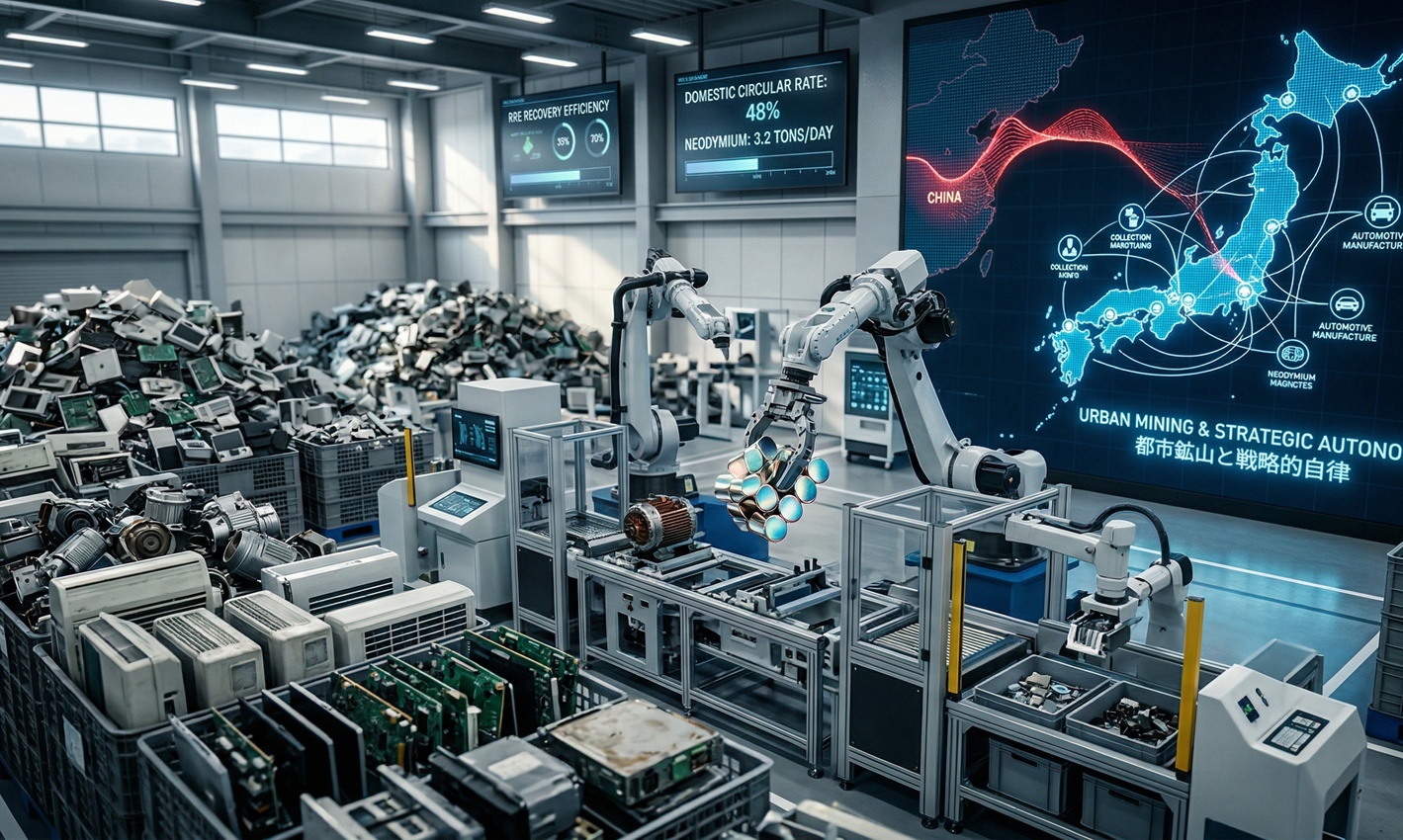 「都市鉱山」は宝の山か、戦略コストか…レアアース・リサイクル400億円投資の画像1