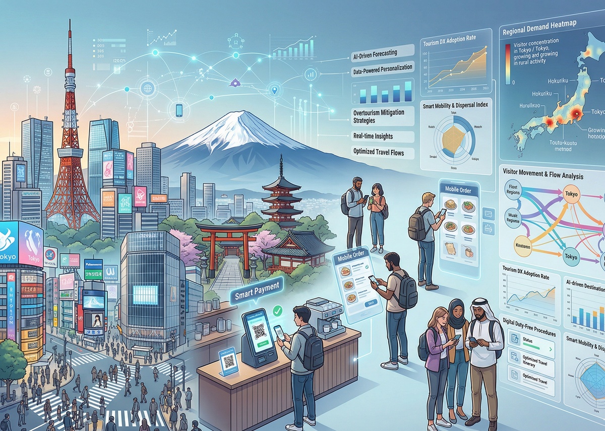 訪日客4千万人超えの裏側で進む観光DX…日本観光を変えるインバウンド・テックの画像1