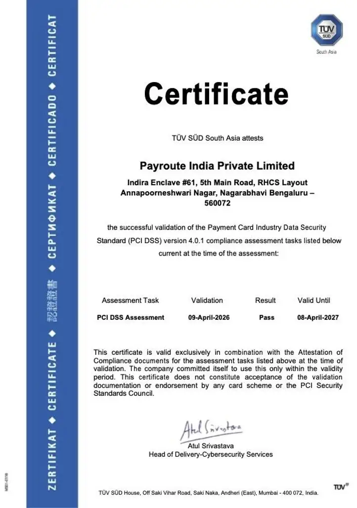 国際セキュリティ基準「PCI DSS」準拠認証を取得の画像1