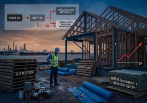 ナフサ危機で住宅市場が止まる…受注停止連鎖が映す建設サプライチェーンの限界