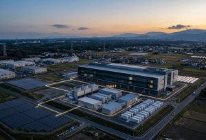 日立・東京ガスら4社、電源併設型データセンター構想…AI時代の電力制約に異業種連合はどう挑むか